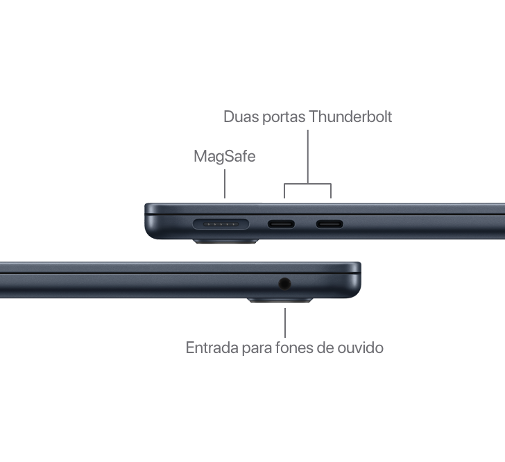 MacBook Air 13 pol. com chip M3